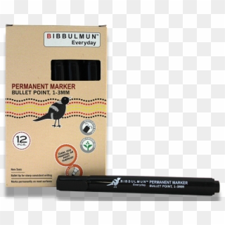 Permanent Marker Bullet Point 12-pack Black - Eye Liner Clipart