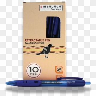 Retractable Ballpoint Pen Fine Point 12-pack Blue - Surfing Clipart