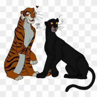 Glowing Eyes Meme Transparent Transparent Background - Jungle Book Bagheera And Shere Khan Clipart