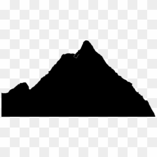 Mountain Silhouette - Silhouette Clipart