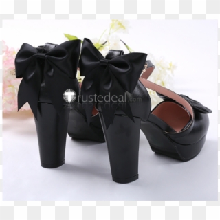 Black Cat Dva Shoes Clipart