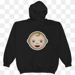 Baby Emoji - Sweatshirt Clipart