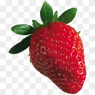 Strawberry - Real Fruit Clip Art - Png Download