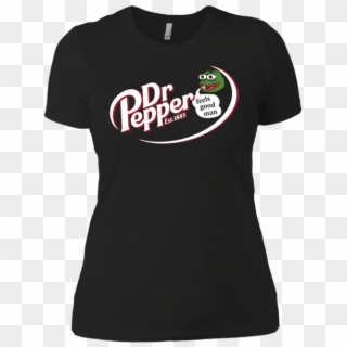 Dr Pepper Est Feels Good Man Est 1885 Shirt Ladies' - T-shirt Clipart