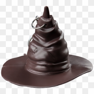 Talking Sorting Hat Keychain - Chocolate Clipart