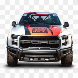 White Ford F 150 Raptor Car Front - Ford Raptor Png Front Clipart