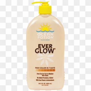 Ocean Potion® Ever Glow® Self Tanning Lotion Gives - Liquid Hand Soap Clipart
