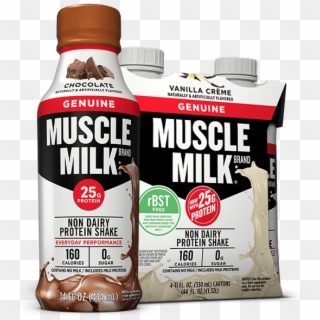 Muscle Millk Genuine Rtd Cover - Muscle Milk Protein Shake Clipart