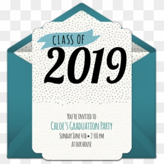 Class Of 2019 Dots Online Invitation - Poster Clipart