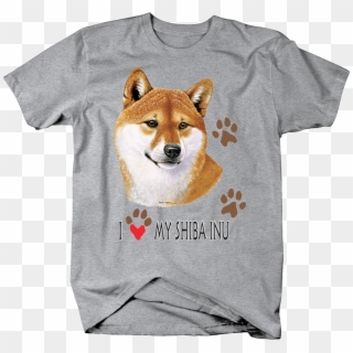 Image Is Loading I Love My Shiba Inu Dog With Paw - Funny Gun Shirt Clipart