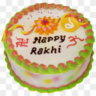 Raksha Bandhan Cake - Rakhi Cake Design Clipart