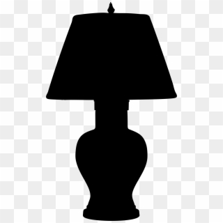 Desk Lamp Vector Png - Table Lamp Silhouette Clipart