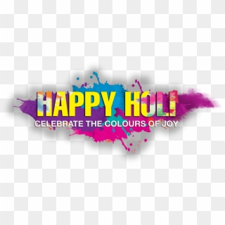 Samples Of Happy Holi Text Png - Graphic Design Clipart