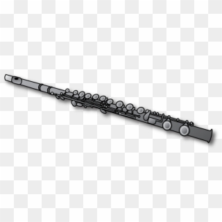 Transparent Download Flute Clipart Black And White - Piccolo - Png Download