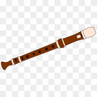 Clip Library Recorder Instrument Clip Art Brown Bamboo - Flute Clipart - Png Download