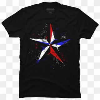 American Flag Nautical Star - Destiny Community Shirt Clipart