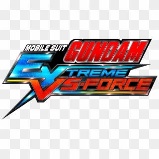 Mobile Suit Gundam - Mobile Suit Gundam Extreme Vs Force Logo Clipart