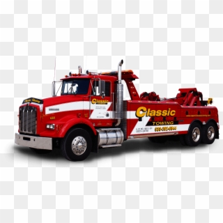 Tow Truck Png - Semi Tow Truck Clipart