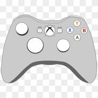 Xbox360-controller - Game Controller Clipart