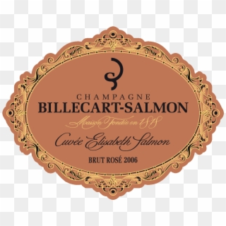 Billecart Salmon Label - Champagne Billecart Salmon Clipart