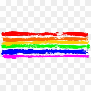 Transparent Background Rainbow Banner Clipart