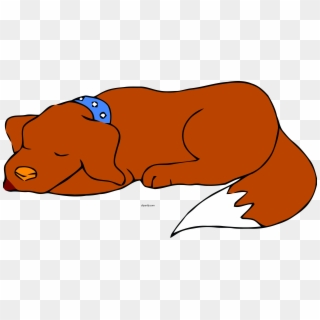 Dog Sleeping Brown Color Clipart Png Transparent Png