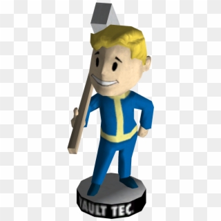The Vault Fallout Wiki - Vault Boy Bobblehead Luck Clipart