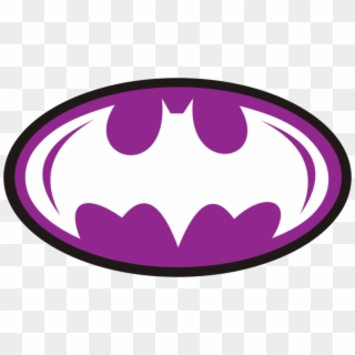 Batman Clipart Vector - Purple Batman Logo Transparent - Png Download