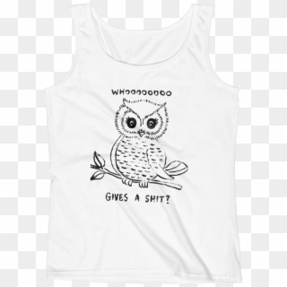 Who Gives A Shit Tank Top By Billy Lilly - Active Tank Clipart
