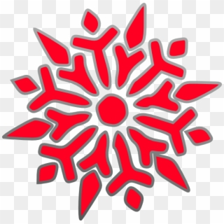 Snowflake Clipart Free No Background - Png Download