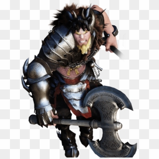 Although Their Physique Makes Them Slow-moving, Improved - Black Desert Berserker Png Clipart