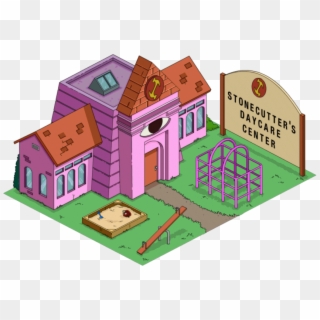 Stonecutter Daycare Center Tapped Out - House Clipart