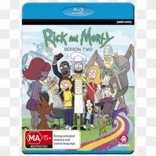 Rick And Morty Season 2 Blu Ray Clipart