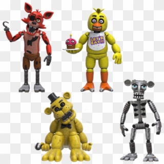 Five Nights At Freddy's 1 Figures Clipart