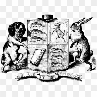 Big Image - Coat Of Arms Rabbit Clipart