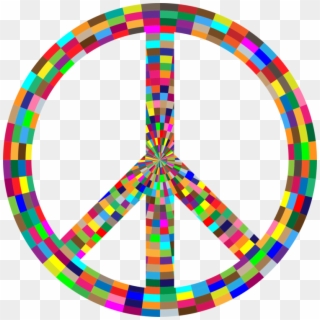 Peace Symbols Hippie Love - Hippies Sign Without Background Clipart