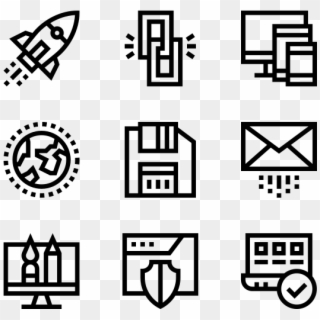 Web Development - Design Icon Png Clipart