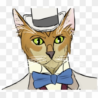 Tie Clipart Cat In Hat - Von Gikkingen The Cat Returns Baron Humbert - Png Download