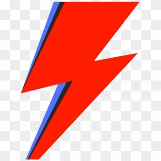 Drawn Lightening Lightning Bolt - Ziggy Stardust Lightning Bolt Clipart