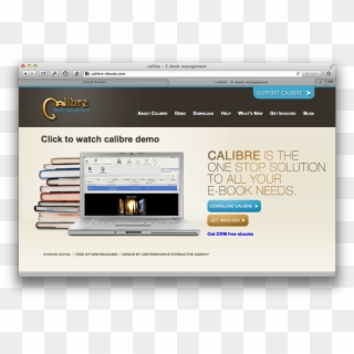 Open Source E-reader - Calibre Ebook Osx Clipart