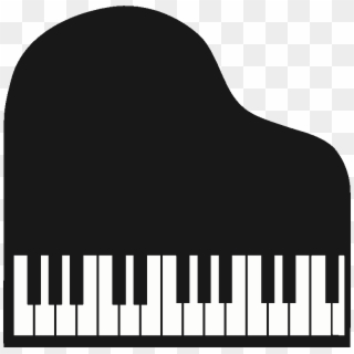 Input Grand Piano 27 Keys Clipart