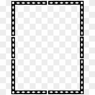 958 X 1231 7 - White Borders And Frames Clipart