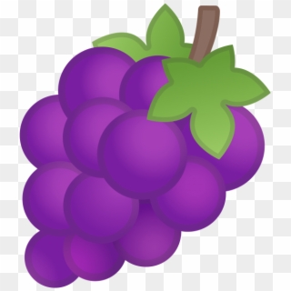 Grape Icon - Grape Emoji Clipart
