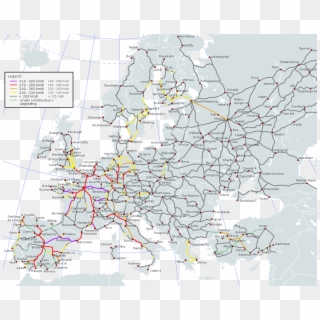 High Speed Trains Europe Clipart