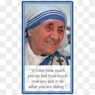 Do The I M - Mother Teresa Clipart