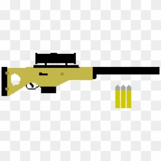 Download Bolt Sniper Fortnite Pixel Art Fortnite Minecraft - Scar Fortnite Pixel Art Clipart