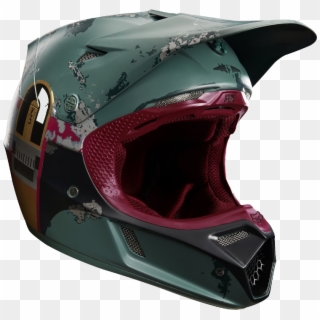 Boba Fett Limited Edition Motocross Gear From Fox Racing - Fox Boba Fett Helmet Clipart