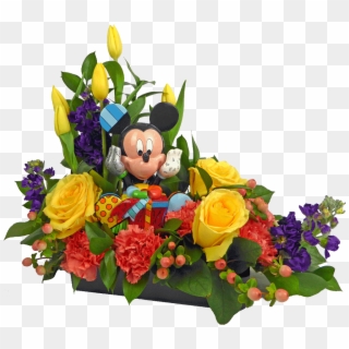 Mickey Birthday Wishes Bouquet - Flowers For Birthday Wishes Clipart