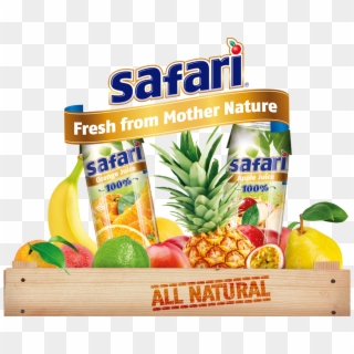 Safari Story Begins With Great Tasting Fruit That's - Safari Juice Clipart