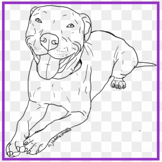 Awesome American Pitbull Terrier Coloring Pages Womanmate - Coloring Pages Printable Pitbulls Clipart